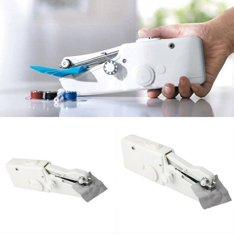 Portable Handled Sewing Machine Handy Handheld Stitch Sewing