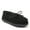 BLACK, variant on Women's Harriet Genuine Suede Moccasin Slipper