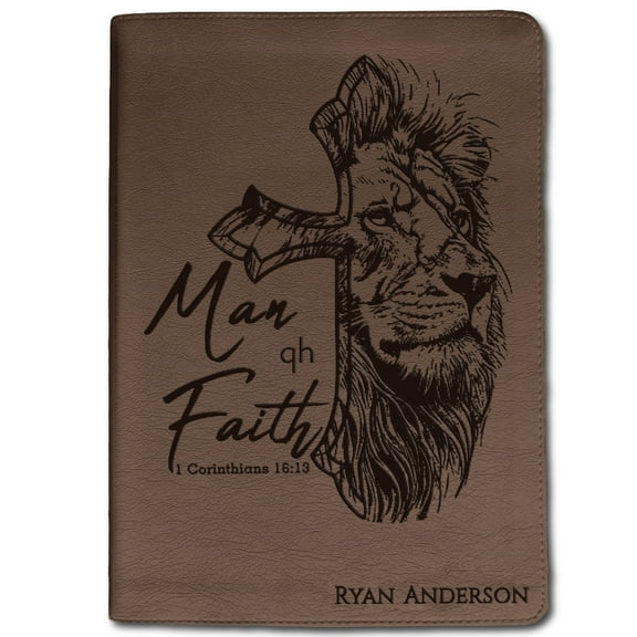 Personalized Bible for Men, ESV Journaling, Customized Bible for Men Name Engraved, English Standard Version Bibles for men bible gifts men