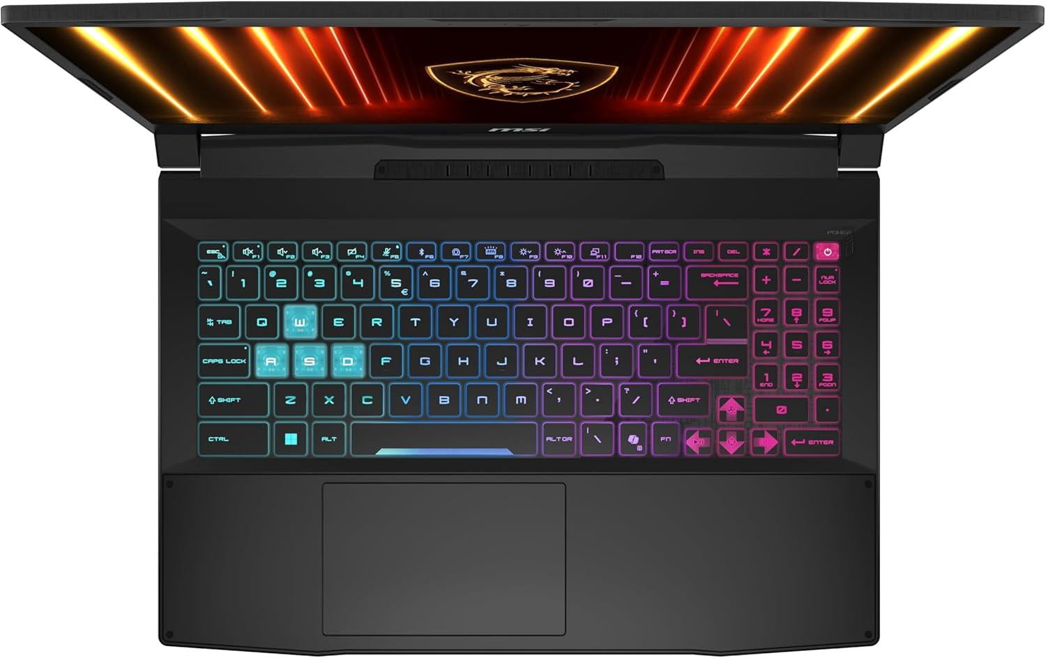 msi Katana HX Gaming Laptop, 15.6” 165Hz QHD IPS Display, 16-core i7-14650HX (>i9-12900H, UP to 5.2 GHz, GeForce RTX 5070, Copilot+ PC, RGB Backlit Keyboard, Win11, (16GB DDR5 RAM | 1TB SSD)) - Thumbnail 3