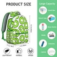 thumbnail image 6 of Kiwi Fruit Themed Backpack - Fashionable & Functional School Bag, Great Gift for College & Work, Lightweight with Organized Pockets, Trendy Everyday Carry, 6 of 6