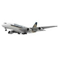 thumbnail image 1 of 1:120 Paper A380 Singapore Airlines Airplane Model Simulation Aircraft Model Aviation Model Aircraft Kits for Collection and Gift (Unassembled Kit ), 1 of 7