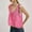 Hot Pink, variant on WTXUE Camisole Tops for Women Sleeveless Tops for Women Women Sleeveless Lace Tank Tops Vacation Front Tie Mesh Chiffon Tops Lace Tank Top Crop Tank Tops for Women Summer Tops for Women Purple S