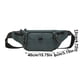 thumbnail image 3 of Riñonera impermeable para hombre | Mochila de Pecho para Exteriores | Bolso cruzado de viaje de nylon duradero | Múltiples compartimentos | Se adapta a teléfonos móviles, pequeños esenciales | Gris,, 3 of 6