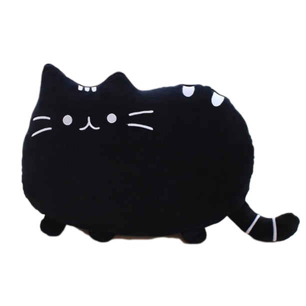 Lindo Gato De Dibujos Animados Juguetes De Peluche Cara Grande Animales De Peluche Gato Muñeca Niños Almohada Cojín Juguetes 30X40Cm Kearding FN007724-02