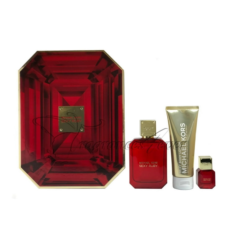 Michael kors ruby red perfume gift clearance set