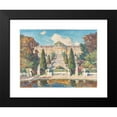 thumbnail image 2 of Wilhelm Blanke 14x11 Black Modern Framed Museum Art Print Titled - Castle Sanssouci, 2 of 5