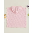 thumbnail image 6 of BemeyourBBs Toddler Baby Girl Boy Swim Cover Up Summer Beach Swimsuit Coverups Newborn Baby Poncho Seashell Pattern Hooded Infant Bathing Suit Cover Up One Piece Swimsuits, 6 of 9