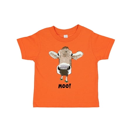 

Inktastic Moo!Cow! Gift Toddler Boy or Toddler Girl T-Shirt
