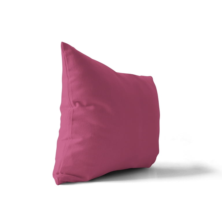 Fuchsia Rose Lumbar Pillow by Kavka Designs