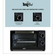 thumbnail image 2 of Total Chef 4-Slice Toaster Oven with Timer and Temperature Control (1,000 Watts), Versatile Oven for Toasting & Baking, 2 of 9