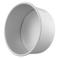 thumbnail image 2 of Round Chiffon Cake Pan Set,4/6/8 Inch Aluminum Alloy Non-Stick Bakeware,Removable Bottom Cake Mold for DIY Baking,Silver, 2 of 8