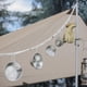 thumbnail image 4 of Tarpaulin Clip Tent Canopy Clip Buckle Outdoor Wind Rope Clamps Reusable Awning Clamp Camping Accessories, 4 of 5