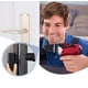 thumbnail image 5 of Paquete de 6 refuerzos de cerradura de puerta de seguridad para el hogar con 48 tornillos Cerradura de puerta a prueba de niños para puertas interiores Cerradura nocturna para defender su hogar (negro, 5 of 5
