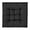 Black, variant on Outdoor Chair Cushions Patio Cushion Premium Comfortable Thick Fill Tufted 19" x 19" Floor Wicker Seat Pads, 2 Count (Grey, 2)