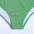 thumbnail image 5 of LEEYNEER Women‘s One Piece Swimsuit Color Block One Shoulder Cut Out Bathing Suit Sexy Beach Swimwear Beachwear Hot Pink M, 5 of 7