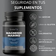 thumbnail image 4 of ENDAROO Magnesio Marino 60 Cápsulas | Suplemento Alimenticio | 100% Natural Sin Aditivos | 60 Capsulas | Pure Marine magnesium | 500mg por Capsula | Marine Magnesium multicolor, 4 of 7