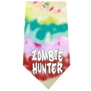 Zombie Hunter Screen Print Bandana Tie Dye