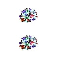 thumbnail image 4 of maskred 10pcs LED Ball Lamp Balloon Light for Paper Light for Paper Lantern Balloon Light Party Wedding Decoration colorful 2Set, 4 of 6