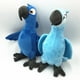 thumbnail image 2 of Nuevos juguetes de peluche de dibujos animados de la película Rio 2 de 30 cm, muñecos de pájaros Blue Parrot Blu & Jewel, regalos de Navidad para niños, juguete de peluche, 2 of 5
