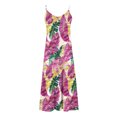 thumbnail image 5 of Uaswgudfs Women’s Sleeveless Round Neck Midi Dress - Abstract Pattern Summer Casual Sundress with Flowy Tank Design & Ankle-Length Silhouette, 5 of 5
