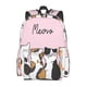 thumbnail image 2 of Disketp Cute Cats Mochila Escolar de Gran Capacidad y Peso Ligero, Mochila de Viaje Ideal para Escuela, Trabajo y Uso Diario, Cómoda y con Estilo, 2 of 8