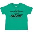 thumbnail image 3 of Inktastic Yeah My Great Grandma is Pretty Awesome Boys or Girls Baby T-Shirt, 3 of 5
