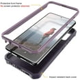 thumbnail image 4 of ArmadilloTek Vanguard Case Designed for Samsung Galaxy A51 4G (2020 Release) Military Grade Full-Body Rugged with Built-in Kickstand [Screenless Version] - Purple, 4 of 5