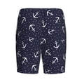 thumbnail image 4 of Picia Anchor Pajama Shorts for Men, Men's Pajama Bottoms, Sleepwear,Short Pajama Pants-Medium, 4 of 9