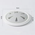 thumbnail image 2 of Iumwxz Rotating Open Cover In Bathroom Anti-Clogging Floor Dr Ain Cover Closed Filter Gray Pp Holiday Gift Finder, 2 of 3