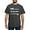 Charcoal, variant on - Proud Army Dad White T Shirt - Mens Comfort Colors Shirt