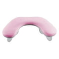 thumbnail image 2 of Reposabrazos para uñas en forma de U, reposabrazos para uñas de PU, cojín para la mano para uñas para mesa en casa, uñas acrílicas DIY, uñas, tecnolog Rosa, 2 of 8