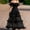 #1-Black, variant on Azrian Summer Dresses,Plus Size Women Dress Women Lace Summer Maxi Dress Stapless Cascading Ruffle Dress Hollow Out Female Party Dresses Night Club