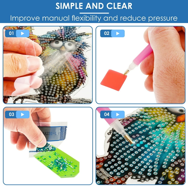 FYJUCPA Diamond Art Hanging Kit, Double-Sided Design photo 8