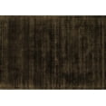 thumbnail image 1 of Ahgly Company Indoor Rectangle Abstract Brown Contemporary Area Rugs, 2' x 5', 1 of 4