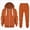 A40-Orange, variant on 7-8T Boys Girls Winter Outfits Set 2 Piece Round Neck Solid Color Printed Hoodie Sweatshirt And Pants Long Sleeve School Casual Fall Winter Elastic Waist Sets for 3-12 Years,Blue