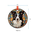 thumbnail image 5 of Border Collie Christmas Ornament, Ceramic/Acrylic Ornament, Gift for Mom, Romantic Valentine Decoration, Holiday Festival Ornament, Treasured Memory 2025, 5 of 5
