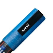 Uni POSCA PC-3M Glitter Water-Based Markers, Reversible Fine Tip (0.9-1.3mm), Assorted Ink Colors, 8 Count