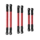 thumbnail image 2 of 6 piezas de varilla de tracción para coche RC, varilla de enlace de servo de repuesto, varilla de enlace de metal duradera para Slash Rojo, 2 of 9