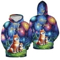thumbnail image 3 of Happy New Year Mastiff Family Cheer Winter Midnight Firework All Over Print 3D Hoodie Unisex Merch Hoodies Shibas Dog Lovers Gifts Idea - 02025, 3 of 6