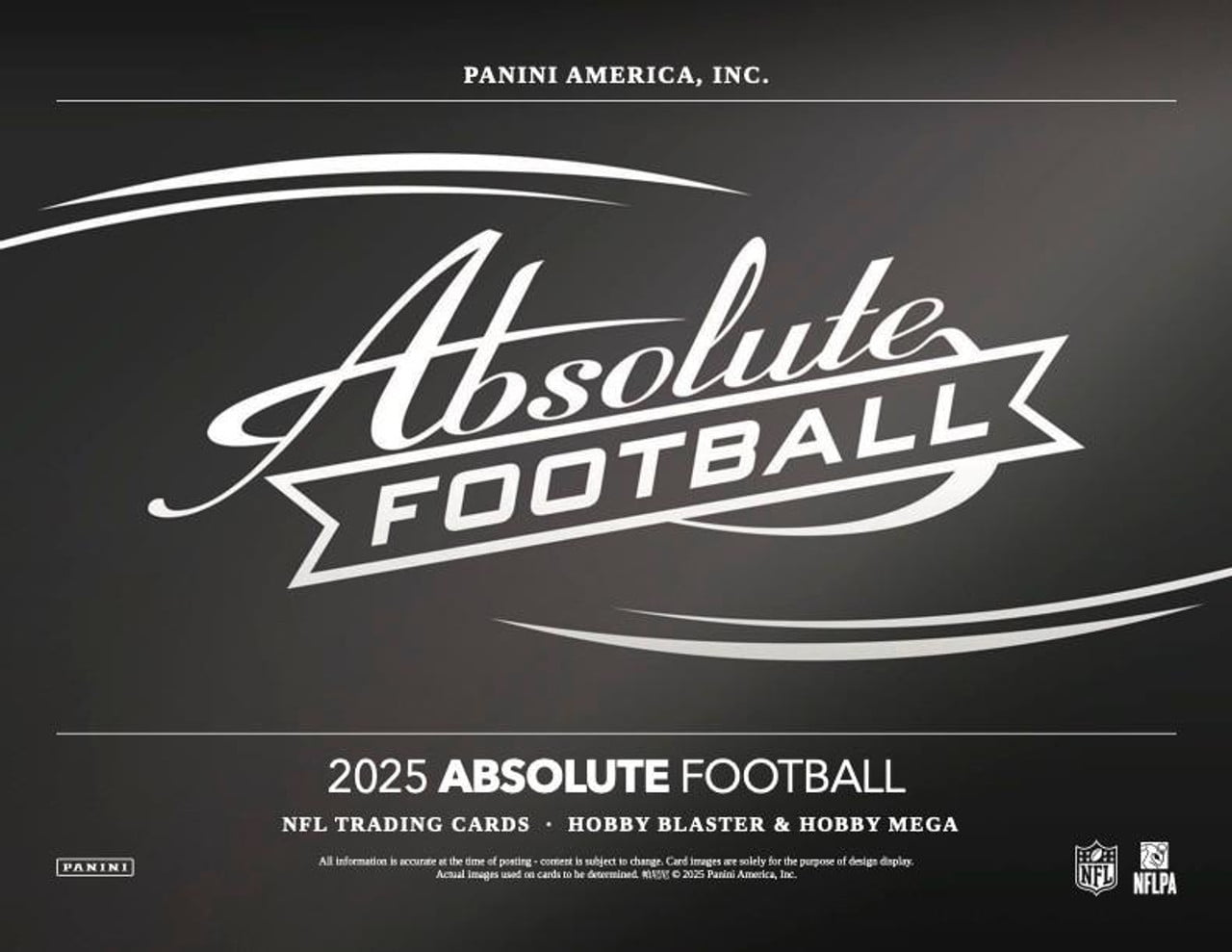 Panini 2025 Absolute Football Hobby Mega Box
