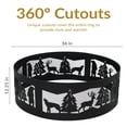 thumbnail image 6 of Sunnydaze Forest Wilderness 36" Round Steel Fire Pit Ring, 6 of 11
