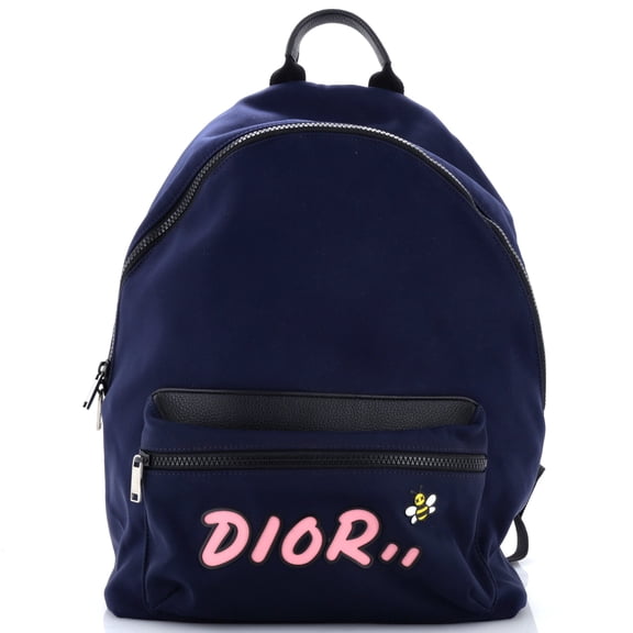 Pre-Owned KAWS Bee Rider Backpack Nylon with Applique Large By Rebag