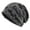 Gray, variant on Unisex Polyester Letter Print Beanie Hat with Vintage Design for Autumn and Winter, Suitable for Various Head Shapes