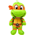 thumbnail image 2 of Teenage Mutant Ninja Turtles Michaelangelo Stuffed Plush Toy 8", 2 of 4