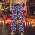 thumbnail image 2 of KDFJPTH Christmas Mens Casual Pants Pajama Pants With Drawstring And Pockets Christmas Gift Fr Pants for Men Mens Christmas Pants, 2 of 5