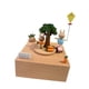 thumbnail image 4 of Caja de música de madera Caja musical de madera Artesanía Juguete Decoración de escritorio Dibujos animados Creativo Estilo A, 4 of 9