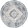 thumbnail image 4 of SAFAVIEH Phoenix Belinda Medallion Area Rug, Ivory/Grey, 4'5" x 6'5", 4 of 9