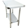 thumbnail image 6 of NSF Certified All Stainless Steel Work Table – Multiple Sizes Available 18x30 – Commercial Prep Table with Undershelf, 34''H, 6 of 6