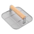 thumbnail image 4 of MLINS Aluminum Alloy Burger Press Heavy-Duty Bacon Grilling Burger Smasher Grill Press with Wooden Handle, 4 of 8